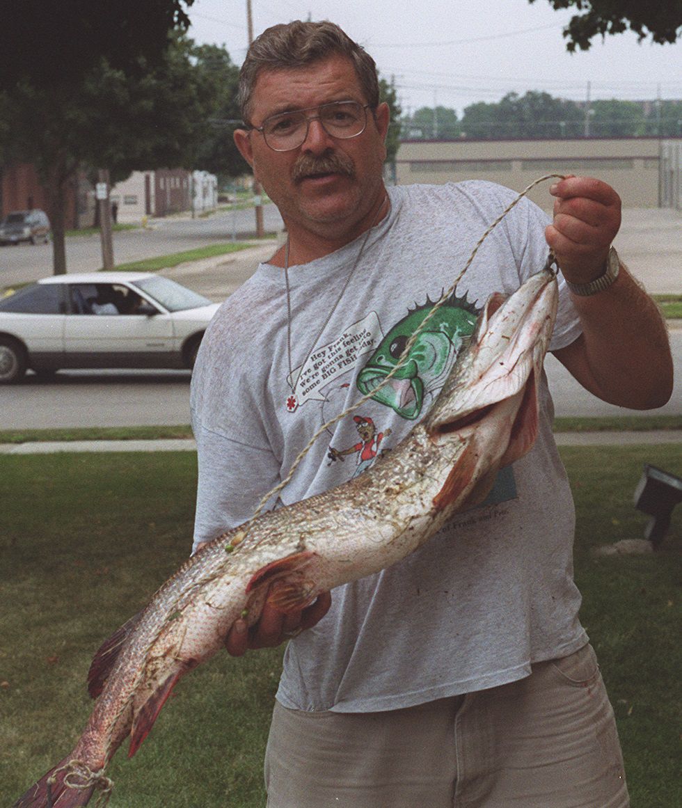 Frank and the fish